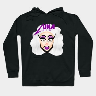 Luna Bin Face Cartoon Design Hoodie